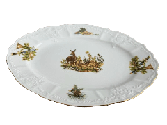 Bernadotte oval tray d.26