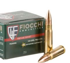 Fiocchi 7.62X39 SOV FMJ124