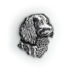 Badge spaniel’s head