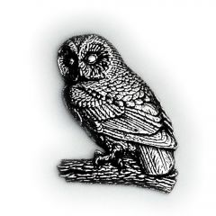 Badge tawny owl