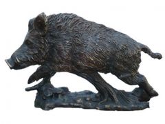 Bronze statue Large Wild Boar