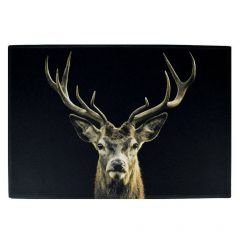 Deer head kitchen rug