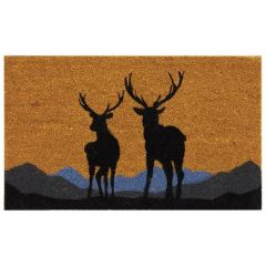 Doormat two deer