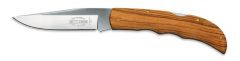 Складной нож с ручкой из оливкового дерева 9 см