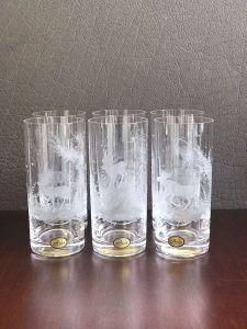 Sulas glāzes 300 ml 6 gab dzīvnieki