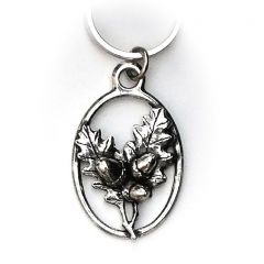 Keyring oak leaves 