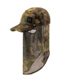 Deer stalker camo cap w/mesh