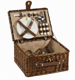 Picnic basket saint michel for 2 persons