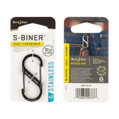 Stainless Steel Dual Carabiner Nr. 2