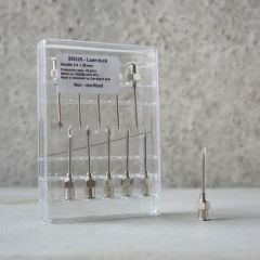 Jabstick luer lock needles